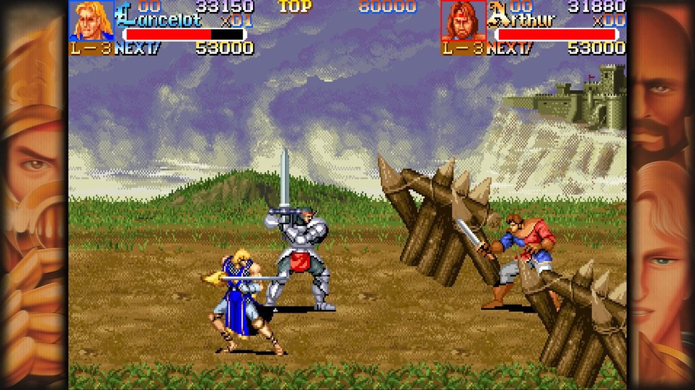 Capcom Beat &#39;Em Up - Knights of The Round (1991)