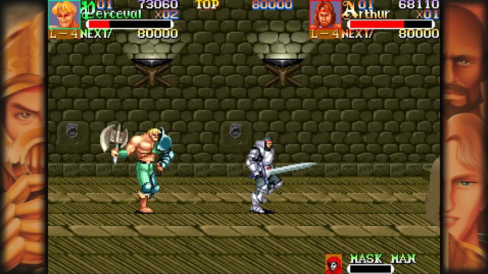 Capcom Beat &#39;Em Up - Knights of The Round (1991)