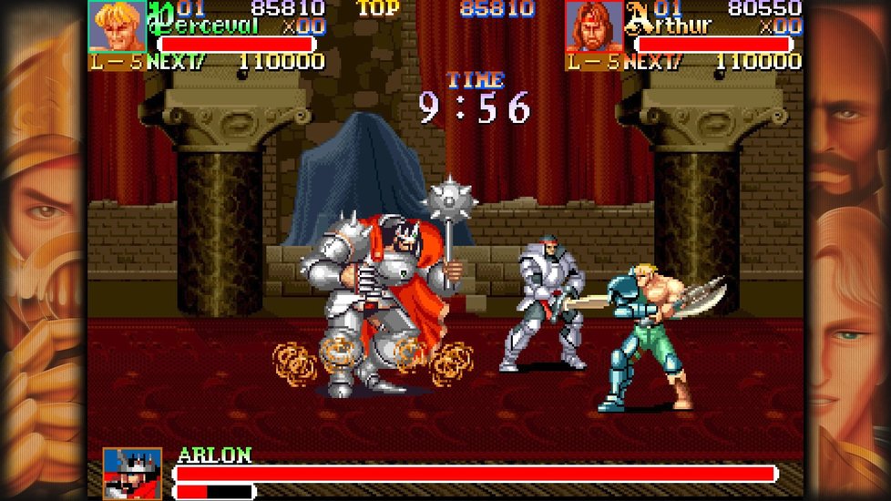 Capcom Beat &#39;Em Up - Knights of The Round (1991)