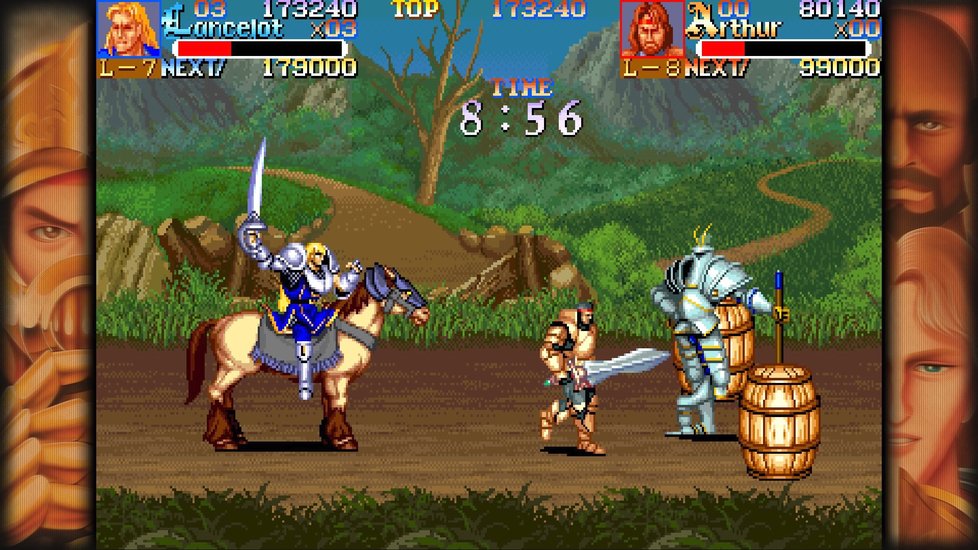 Capcom Beat &#39;Em Up - Knights of The Round (1991)