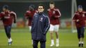 Fabio Capello na tréninku.