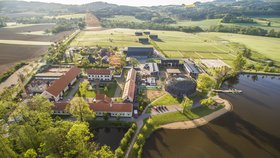 Čapí hnízdo u Olbramovic na Benešovsku