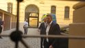 Hlavní líčení kvůli kauze Čapí hnízdo: Andrej Babiš odchází od soudu (12.9.2022)