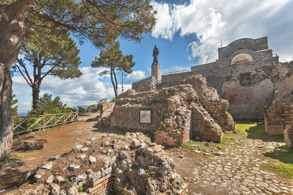 Vila Jovis na Capri