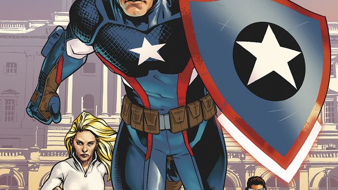 Obálka komiksu Captain America Steve Rogers: Hail Hydra