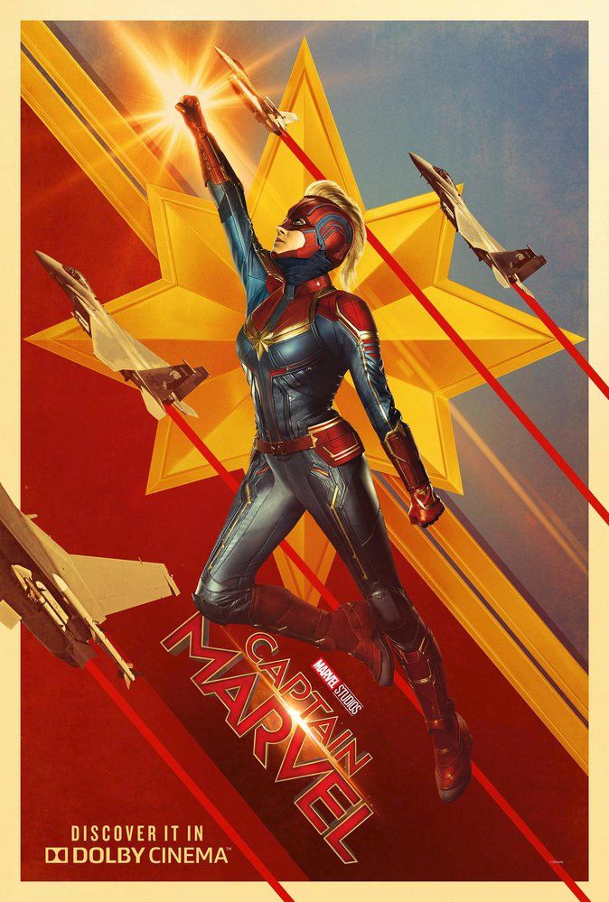 Captain Marvel: Plakát pro IMAX