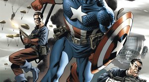 Captain America se vrhá do pestrobarevné akce