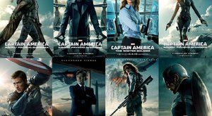 Captain America: Návrat prvního Avengera a kompletní sbírka super plakátů 