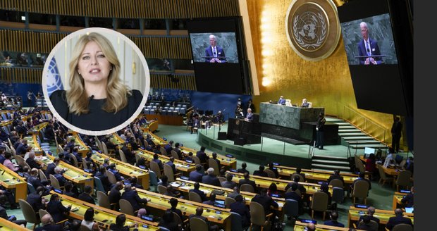 Truchlící Čaputová řešila v OSN selhání. Biden urgoval spolupráci kvůli očkování i klimatu