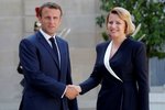 Macron přivítal Čaputovou v Paříži jako symbol sjednocené Evropy (24. 7. 2019)