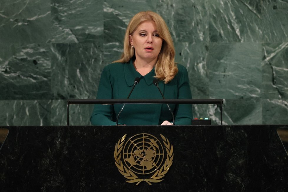 Slovenská prezidenta Zuzana Čaputová v OSN