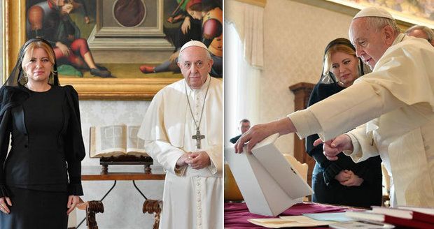 Čaputová bez roušky u papeže: Expert prozradil detail. Domů přivezla dojemný vzkaz od krajana