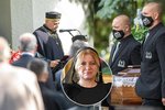 Slovenská prezidentka Zuzana Čaputová pohřbila svého otce. Rozloučit se s ním přišli i zástupci řádu rytířů vína. (18.9.2021)