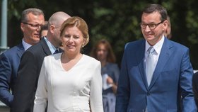 Slovenská prezidentka Čaputová na návštěvě Polska