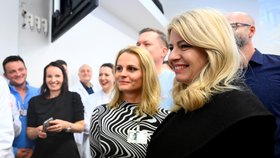Slovenská prezidentka Zuzana Čaputová  navštívila Fakultní nemocnici v Motole  (22.11.2023)