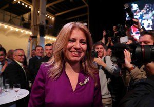 Zuzana Čaputová se oficiálně stane prezidentkou v polovině června, až skončí mandát stávající hlavě státu - Andreji Kiskovi