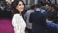 Carice van Houten na newyorské premiéře poslední řady Hry o trůny