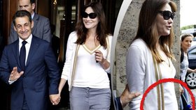 Carla Bruni (44) je podruhé těhotná s exprezidentem Sarkozym!
