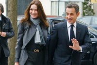 Sarkozy se dočká potomka: Bruni je těhotná?