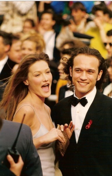 Bruniová na festivalu v Cannes, 1994.