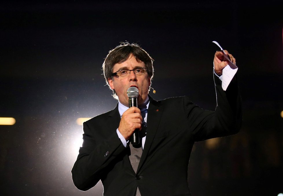 Katalánský premiér Carles Puigdemont