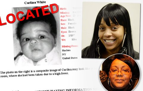 Unesená Carlina: Matku vypátrala po 23 letech