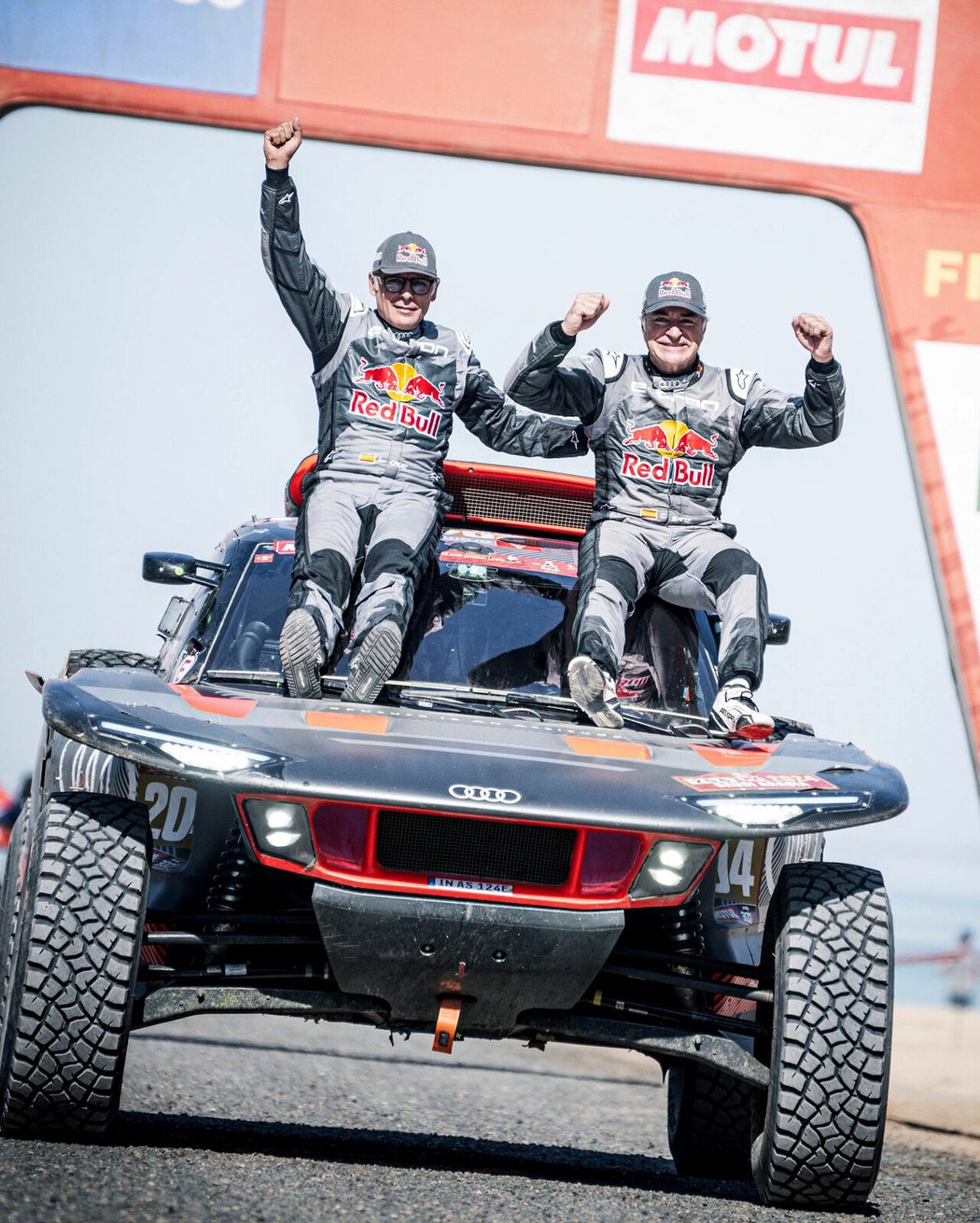 Carlos Sainz na Rallye Dakar 2024