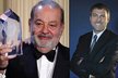 Mexický podnikatel Carlos Slim Helú je podle Forbesu nejbohatším člověkem světa. Český miliardář Petr Kellner (vpravo) skončil na 106. místě.