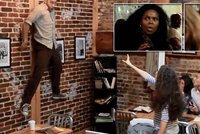 Děsivé video! Kamery zachytily čarodějnici: V kavárně vymrštila muže do vzduchu
