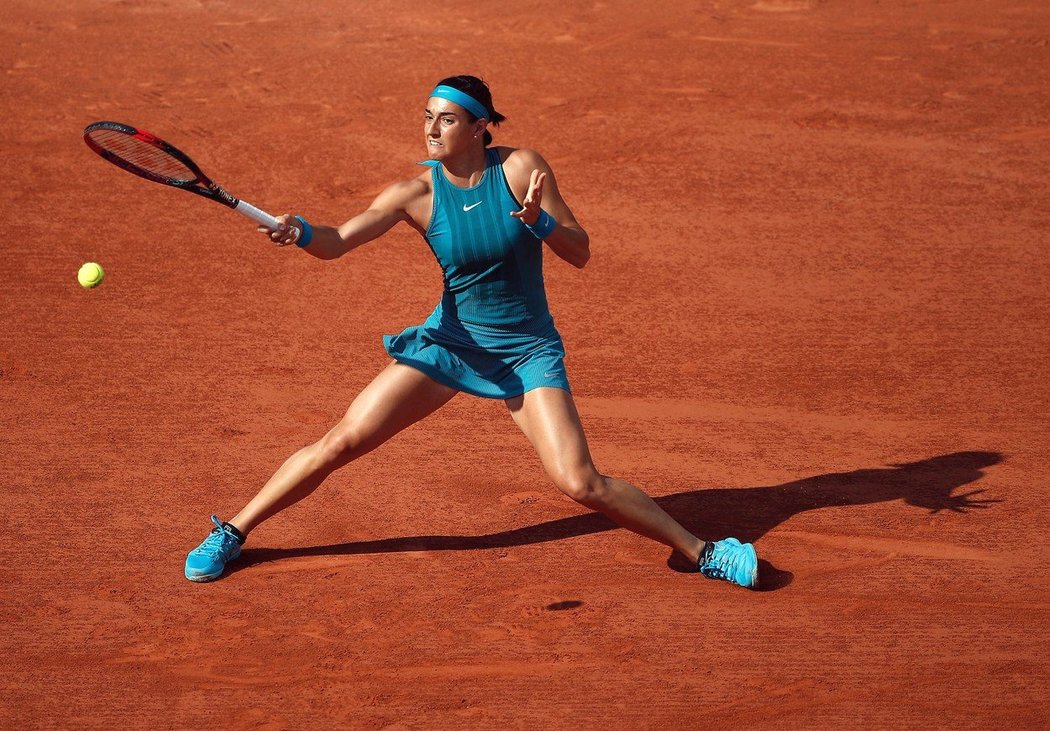 Caroline Garciaová bojuje o postup na French Open