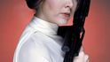Carrie Fisher jako princezna Leia v původní trilogii Star Wars.