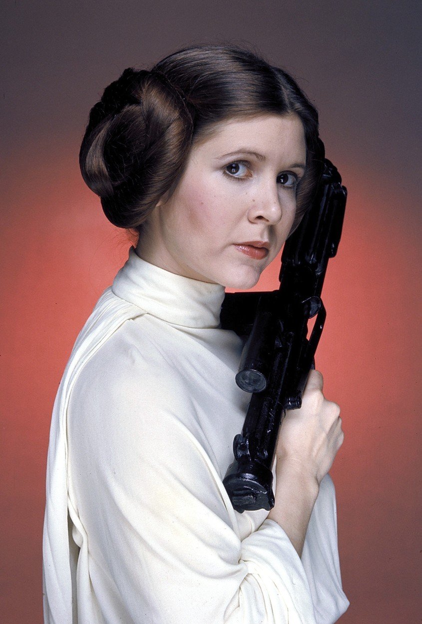 Carrie Fisher ve filmu Star Wars: Epizoda IV - Nová naděje