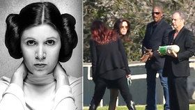 Princeznu Leiu pohřbili v obřím antidepresivu, část popela odsypali do rakve matky