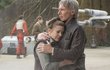 Carrie Fisher a Harrison Ford v dosud posledním díle Star Wars.