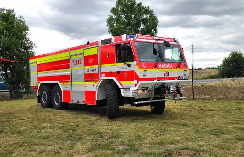 CAS 30 na podvozku Tatra Force 6x6