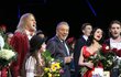 Karel Gott na premiéře Premiéra muzikálu Času růží.