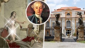 Svůdník Casanova se původně měl stát duchovním či špionem: Znuděný nakonec zemřel v Česku