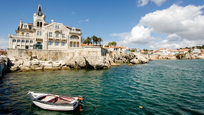 Architektura, velké lákadlo Cascais. Architektura, velké lákadlo Cascais.