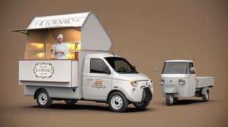 Caselani vrací Piaggio Porter do časů tříkolky Ape. Retro kit 4PE stojí od 112.000 Kč Caselani vrací Piaggio Porter do časů tříkolky Ape. Retro kit 4PE stojí od 112.000 Kč