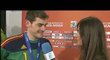 Iker Casillas políbil v přímém přenosu svou přítelkyni-reportérku.