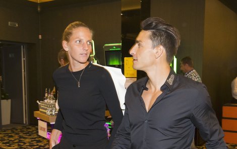 Michal Hrdlička a Karolína Plíšková