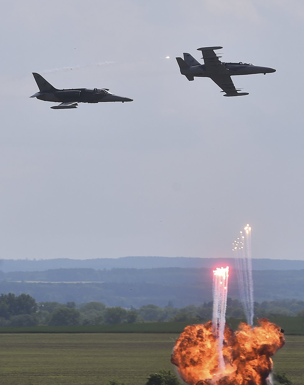 Den otevřených dveří na letecké základně v Čáslavi (25.5.2019)