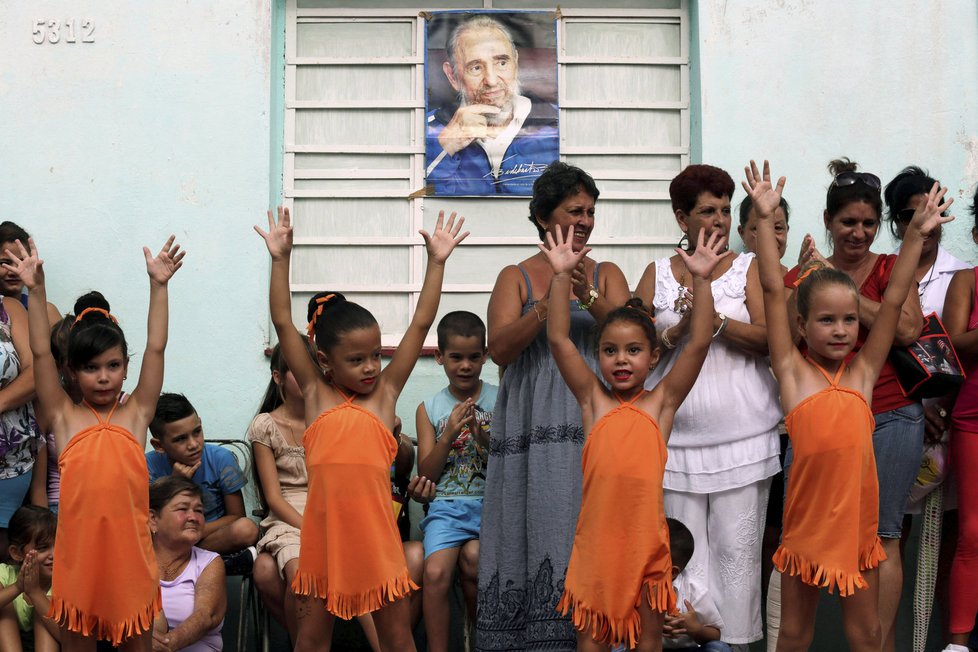 Fidela Castra oslavují u příležitosti jeho devadesátin i děti.