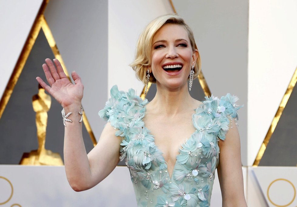 Oscarová herečka Cate Blanchett