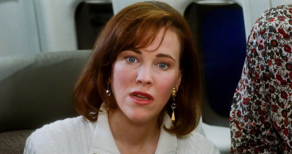 Catherine O&#39;Hara jako Kate McCallister ve filmu Sám doma