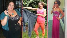 Catherine Powell dokázala za pouhých 16 měsíců shodit téměř 70 kilo.
