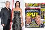 Catherine Zeta-Jones a Michael Douglas se podle amerického bulvárního časopisu National Enquirer rozvádí