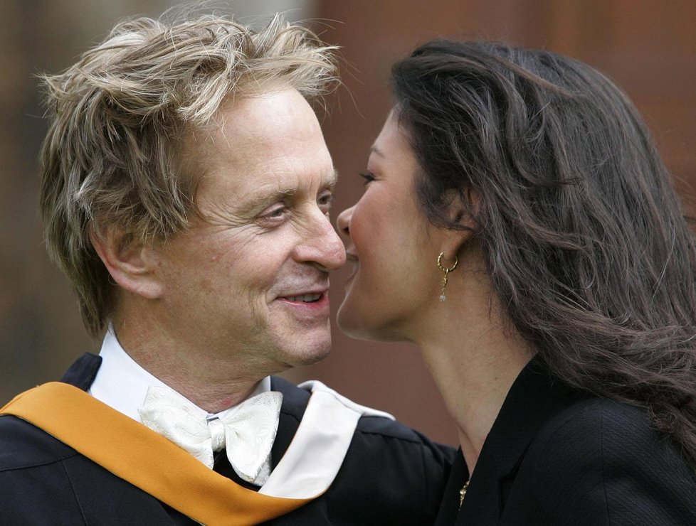 Catherine Zeta-Jones a Michael Douglas