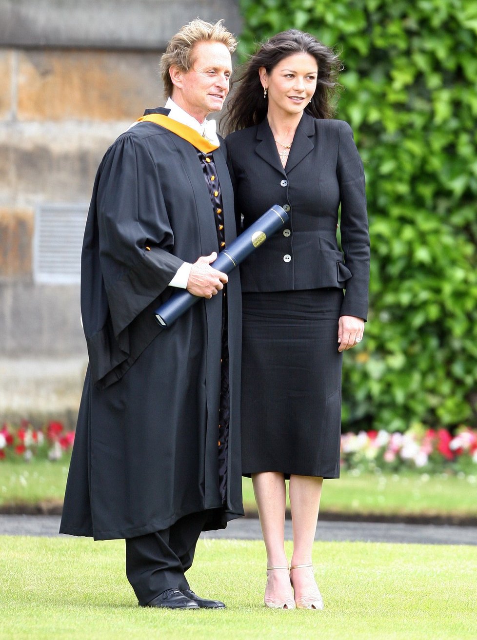 Catherine Zeta-Jones a Michael Douglas