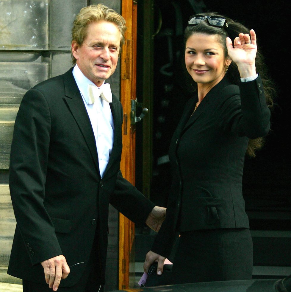 Catherine Zeta-Jones a Michael Douglas